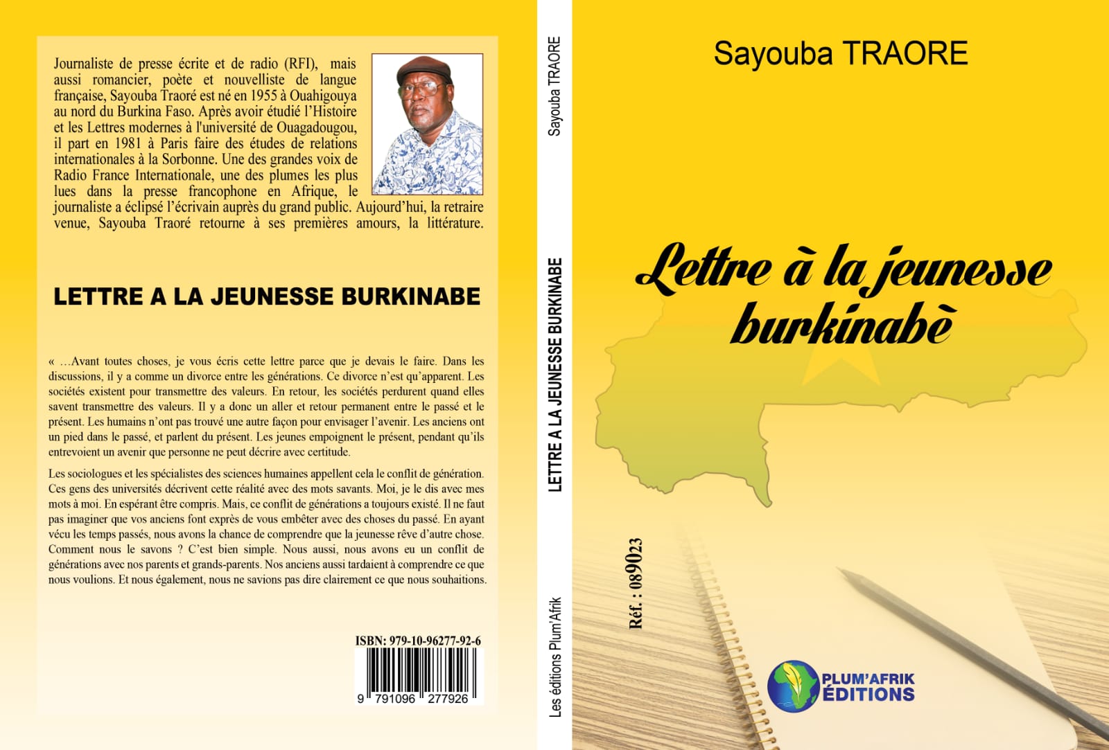 Lettre à la jeunesse burkinabè